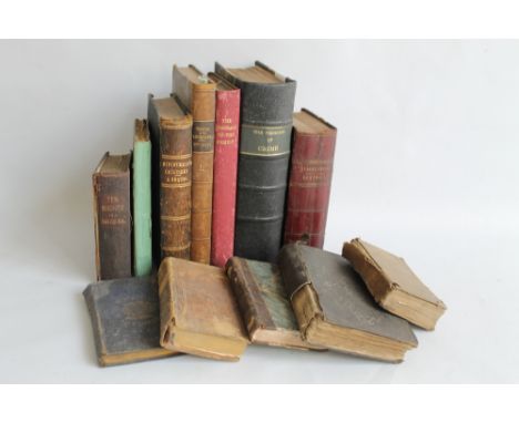 VICTORIAN BOOKS MAINLY CONCERNED WITH MORALITY to include Robert Huish - 'The Progress of Crime, or The Authentic Memoirs of 