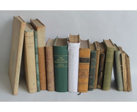 A SMALL COLLECTION OF AGRICULTURAL, HORTICULTURAL AND COUNTRYSIDE BOOKS to include Walter Nicol - 'The Gardener's Kalendar..'