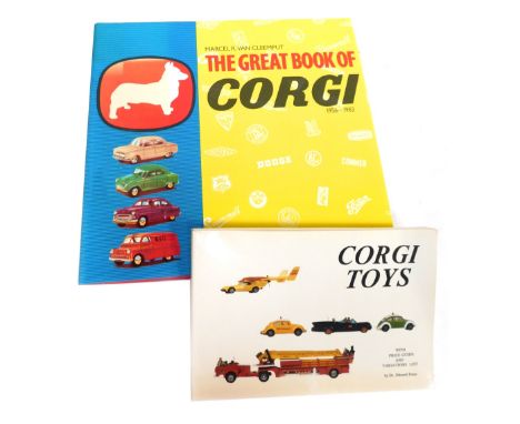 Marcel R Van Cleemput. The Great Book of Corgi 1956-1983, and Corgi Toys with price guide and variations list by Dr Edward Fo