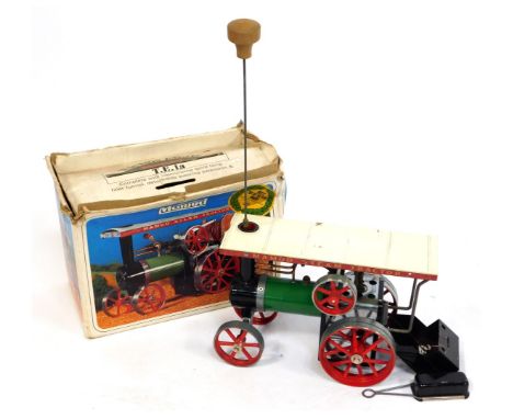 A Mamod traction engine steam roller, edition E.T1A, boxed.