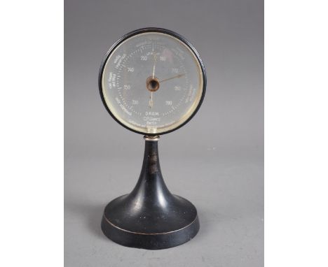 An early 20th century mystery barometer by C P Goerz, Berlin, the 3" bevelled glass dial signed as per title and etched with 