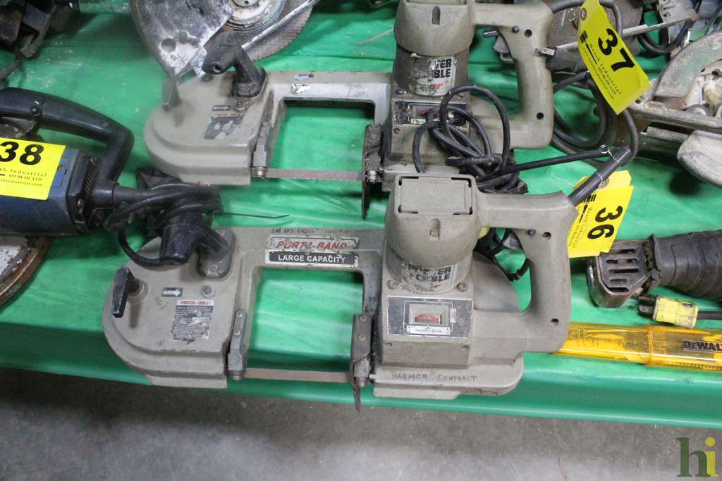 PORTERCABLE MODEL 7724 PORTABLE BAND SAW