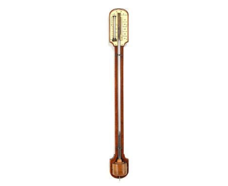 English stick barometer, ca. 1900, 94 cm high