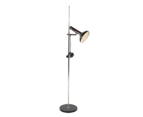 ERWI metal floor lamp, 1960s, 141 cm high