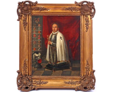 Anonymous, Albert Carel Baron Snouckaert V Schauburg (1763-1841), profession Grand Commander of the German Order, page of the