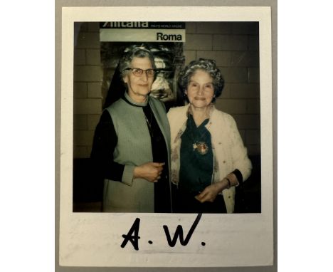 Andy WARHOL (1928-1987), Attribué à Family portrait Deux polaroïds. Chaque signé « A.W» au feutre sur le devant. Porte au dos