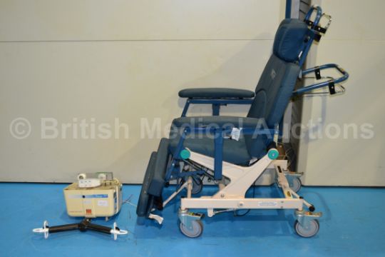 1 X Barton Medical Corporation Adjustable Patient Chair 1 X