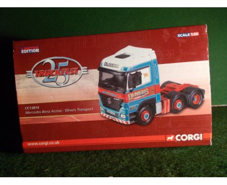 Corgi - Oliver’s Transport Mercedes Actros 6x2 Tractor Unit (Truck Fest 25)