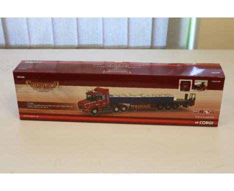 Corgi - Moffett Mounty Larking Logistics Scania T Dropside & Sand Bag Load