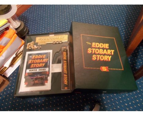 Corgi - The Eddie Stobart Story Gold Scania/Book