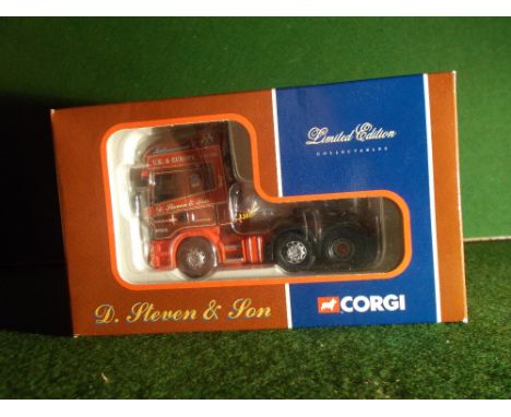Corgi - D Steven & Son Scania 6x2 Tractor Unit