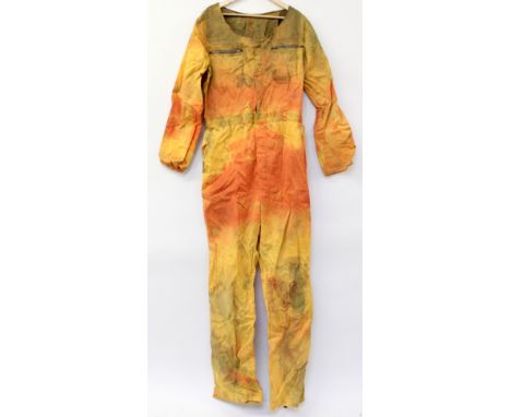Doctor Who - Full-length yellow worker overalls from The Mysterious Planet (1986)Provenance: Bonhams: Doctor Who The Auction,