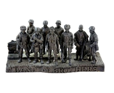 Band of Brothers (2001) American TV series, A crew gift statue given to members of the cast and crew working on the historica