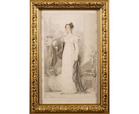 William Marshall Craig [1765-1834]-Portrait of Frederica Charlotte Ulrica Catherina, Duchess of York and Albany [1767-1820],: