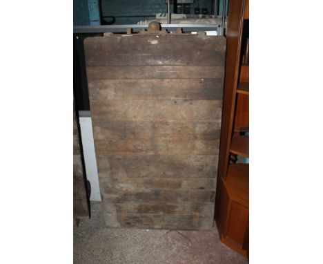 A VINTAGE SLINGBYS INDUSTRIAL TROLLEY