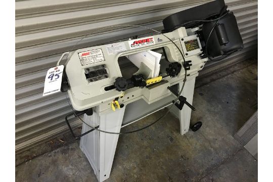 MSC portable horizontal band saw, 12'' throat, model- 40051690, S/N- 412816