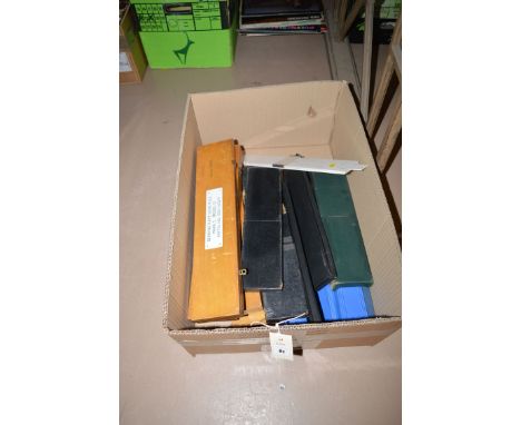 Bearing rate slide rules, Mk. I Model 0, patent no. 0552-160219 (4); and others, various.