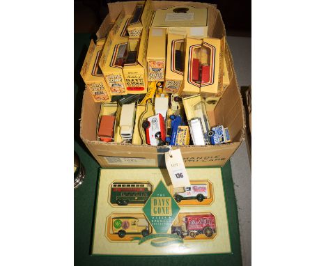 A Lledo die-cast and other model vehicles, to include: The Days Gone; promotional models; and others, mostly boxed.
