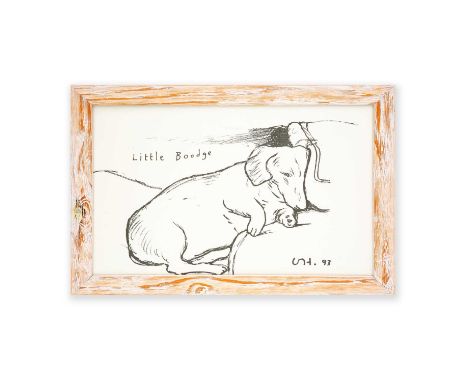 David Hockney (British 1937-), 'Little Boodge' 1993, offset lithograph on wove paper, bearing the Artists Copyright verso; sh