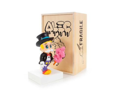 Alec Monopoly (American 1986-), 'Ice Cream Richie', 2024, limited edition painted cast vinyl sculpture, signed and numbered f