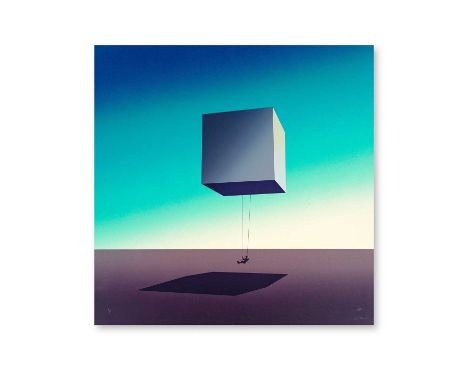 Mehdi Ghadyanloo (Iranian 1981-), 'Future Intuition', 2015, screenprint in colours on wove paper, signed and numbered from an