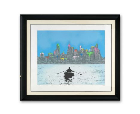 Nick Walker (British 1969-), 'TMA New York (First Edition)', 2011, screenprint in colours on wove paper, signed and numbered 