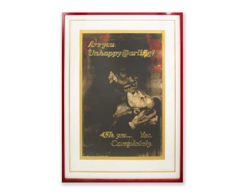 Harland Miller (British 1964-), ‘Paintings For Charles Addams’, 2013, silkscreen print on 410gsm Somerset paper, signed, date