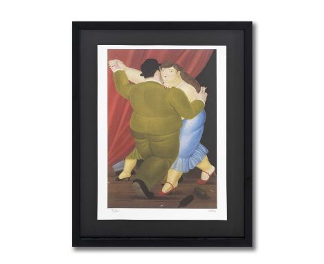 Fernando Botero (Colombian 1932-), 'Il Ballo', 1987, offset lithograph in colours on wove paper, signed and numbered from an 