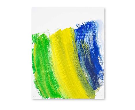 Howard Hodgkin (British 1932-2017), 'The Road To Rio', 2016, screenprint in colours on 300gsm Somerset Paper, signed, dated, 