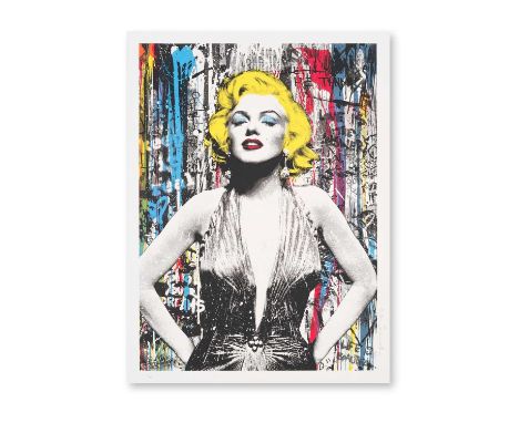 Mr Brainwash (French 1966-), 'Marilyn For Ever', 2021, screenprint in colours on Archival paper, signed and numbered from an 