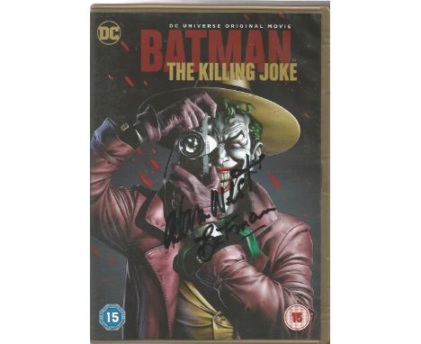Batman The Killing Joke DVD case signed by Batman Adam West. DVD Included. William West Anderson (September 19, 1928 – June 9
