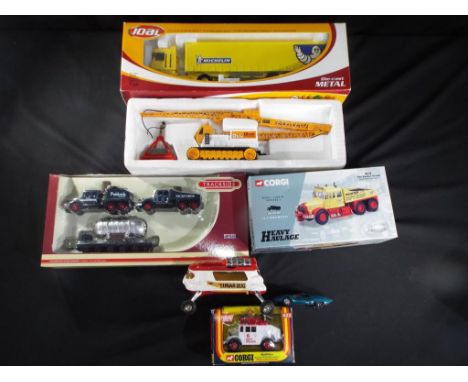Corgi, Joal  - 6 diecast model vehicles in various scales, predominately boxed. Lot includes, Joal 371 Renault Magnum, Corgi 