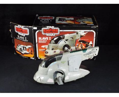 Palitoy - A boxed vintage Palitoy Star Wars Empire Strikes Back Slave 1. Item appears to be in Good overall condition with si