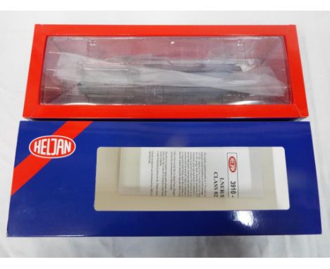 Heljan - an OO gauge 2-8-0 locomotive and tender, LNER black livery, class 02 'Tango' 3920 item # 6603920, appears mint in mi