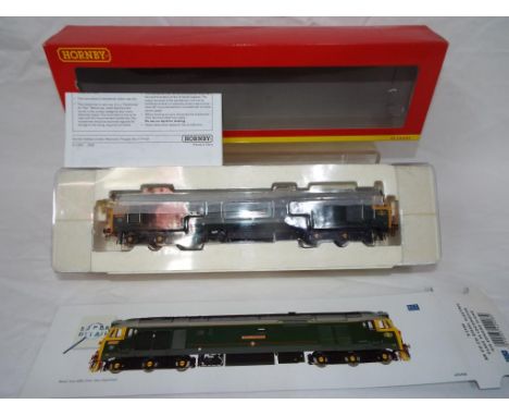 Hornby - an OO scale model Co-Co diesel electric class 50 locomotive, op no 50007 'Sir Edward Elgar', DCC Ready, Super Detail