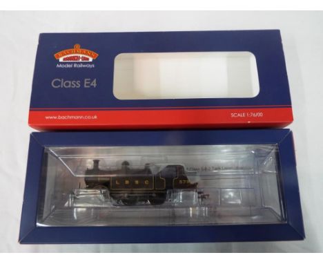 Bachmann Branch-Line - an OO gauge model locomotive DCC, Class E4 op no 579 LB &amp; SCR Umber # 35-075, appears mint in orig