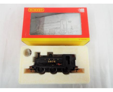Hornby - an OO gauge 0-6-0ST saddle tank locomotive, class J52 op no 3975, LNER livery, # 2400, appears mint in m window box 