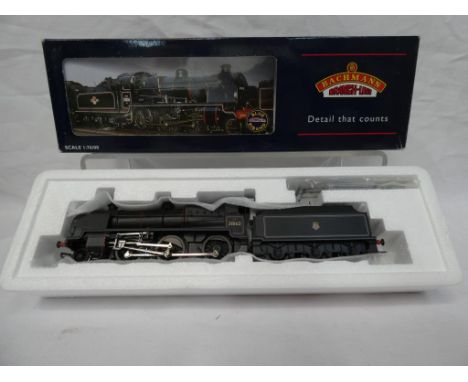 Bachmann Branch Line - an OO gauge 2-6-0 locomotive and tender N class, op no 31862 BR black livery, slope sided tender # 32-