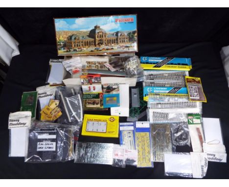 Merit, Graham Farish, Comet Components and others - a collection of model railway parts,accessories and layout items predomin