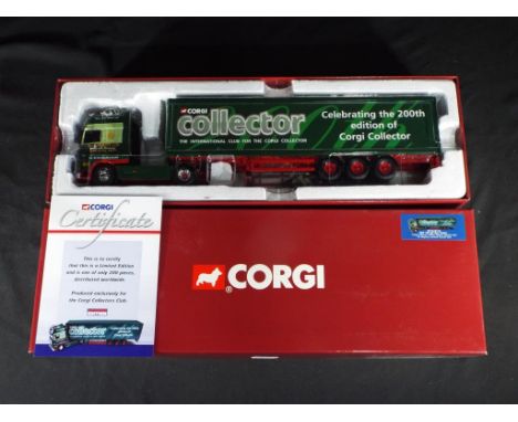 Diecast - Corgi 1:50 scale truck CC14101/A Limited Edition of only 200 with certificate of authenticity, item appears in near