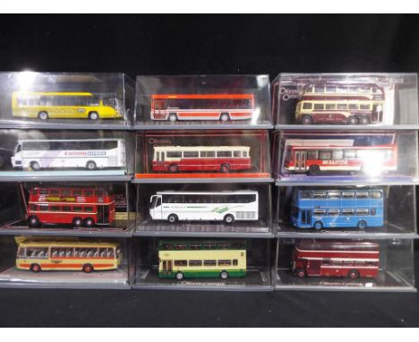 Corgi Original Omnibus - twelve diecast scale models of buses and coaches, all appear mint in transparent cases