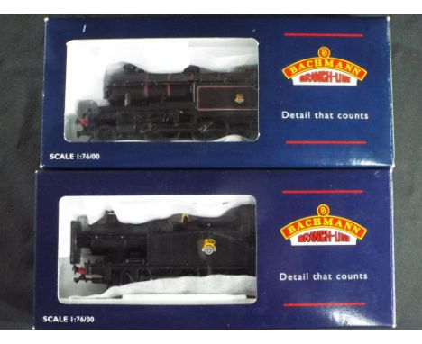 Model Railways - Bachmann OO gauge - two tank steam locomotives comprising 32-079 and 31-610, locos appear to be in near mint