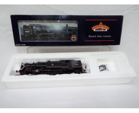 Bachmann - an OO scale model tank locomotive 2-6-4 Standard Class 4MT, op no 80032, BR black livery, # 32-352, appears m in m