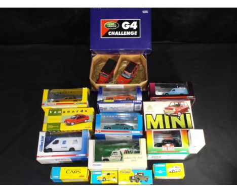 Corgi, Vanguards - 15 boxed diecast model vehicles in various scales. Lot includes, Vangauds, VA11601 Peugeot 309 Mk.2 GTi, V