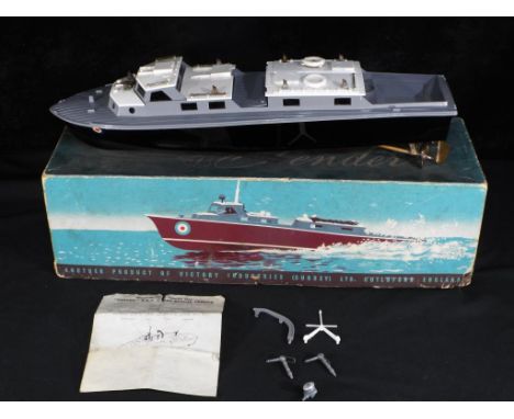 Victory Industries - A boxed Vosper RAF Crash Electric Tender. The model appears to be in Near Mint condition, and comes comp