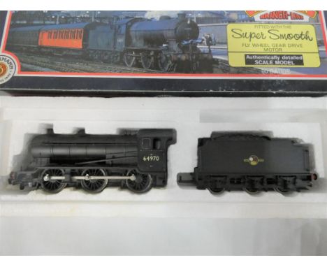 Bachmann Branch Line - an OO gauge 0-6-0 locomotive and tender, Gresley J39 class, op no 64970 BR black livery # 31-852A, app