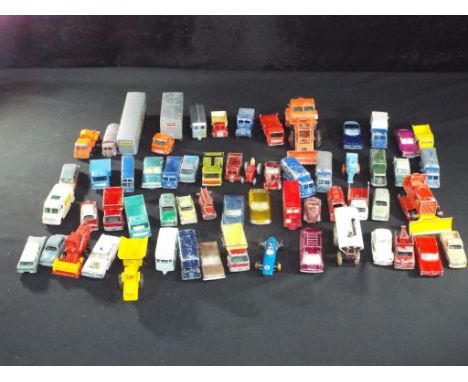 Diecast - Matchbox, Lesney - approximately 60 unboxed predominantly 1:64 scale diecast vehicles, including #14 ISO Grifo, #74