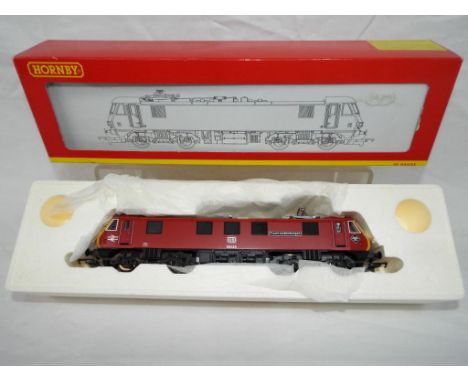 Hornby - an OO scale model Bo-Bo electric class 90 locomotive, op no 90029 'Frachtverbindungen' # R 2330, appears mint in red