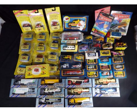 Matchbox - Over 40 Matchbox diecast model vehicles predominately boxed and in 1:64 scale. Lot includes, Matchbox Convoy CY15 