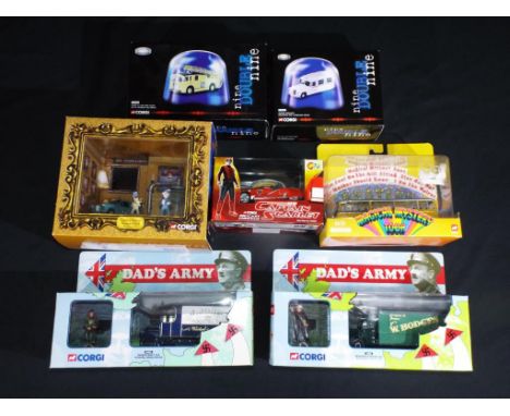 Diecast - Corgi - seven boxed diecast model vehicles in various scales to include 18501 Dad's Army Bedford Van with Hodges fi